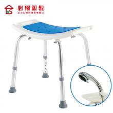 輕便型無背洗澡椅-YK3010-1(EVA坐墊)
