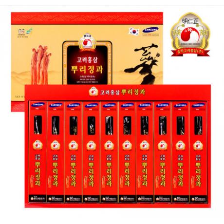 韓國蜜人蔘條220g -10株禮盒-即期良品